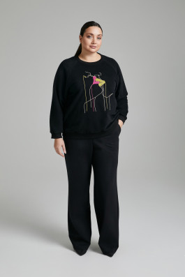 Брюки прямые классические арт.3867