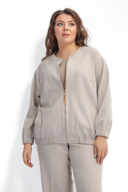 Жакет на молнии *PREMIUM арт.3631