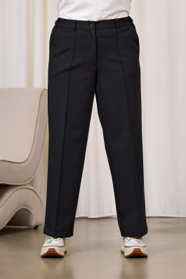 Прямые брюки с застроченными стрелками арт.4306