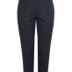 Трикотажные черно-синие брюки арт.3442