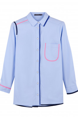 Рубашка, голубая арт.3664