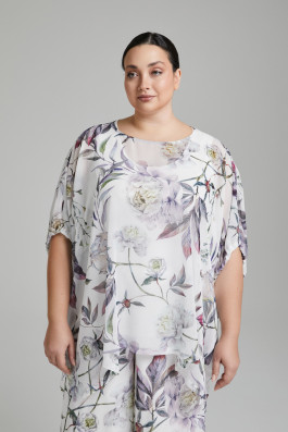 Блузка Элис с кулиской по бокам арт.4087