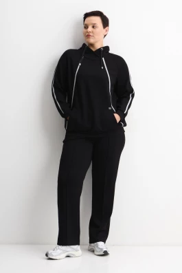 Спортивные брюки с застроченными стрелками арт.4370