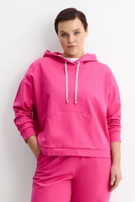 Розовое худи арт.4348