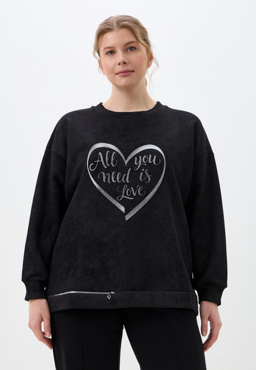 Свитшот темно-серый арт.4014