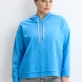 Ярко-голубое худи арт.4348