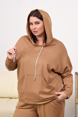 Бежевое худи арт.4348