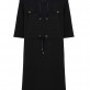 Трикотажное черное CASUAL платье 3016