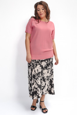 Юбка А-силуэта из вискозы арт.3615